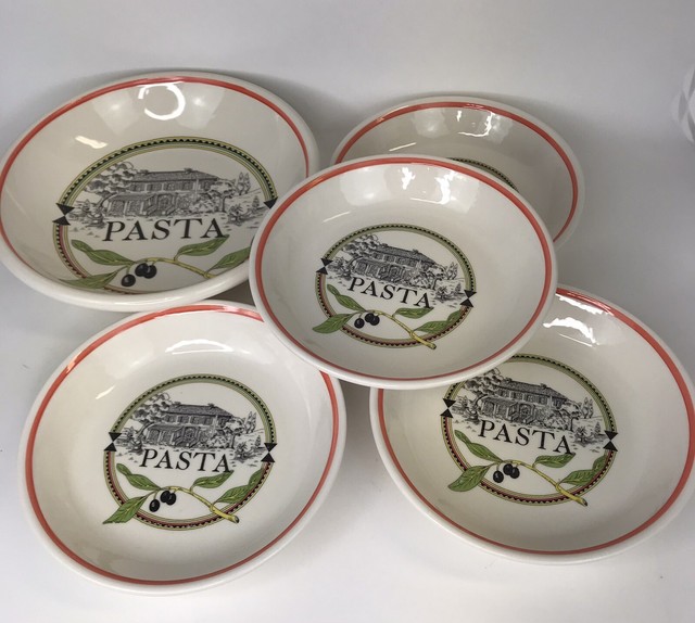 SIGNED SAN GIMIGNANO Pasta Serving Dish Bowl Art Pottery (Maybe Hand