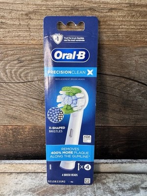 Oral-B EB20 Precision X Clean Brush Heads Replacement 4 Count | MSRP = $25