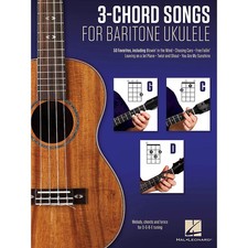 Hal Leonard 3-Chord Songs For Baritone Ukulele G-C-D 
