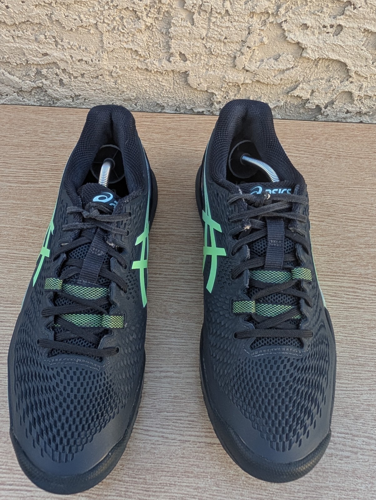 ASICS Gel-Resolution Dynawall Men's Tennis Shoes Black Green US 9.5 thumbnail 5