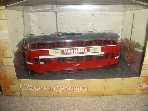 CORGI Original Omnibus - OM40502 Feltham Tram Leeds City Transport Dept - NEW