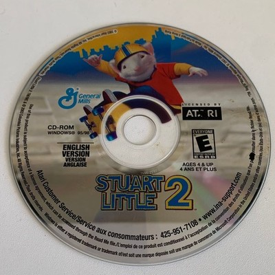 Atari General Mills Stuart Little 2 PC CD-ROM Windows 95/98 English Kids Game
