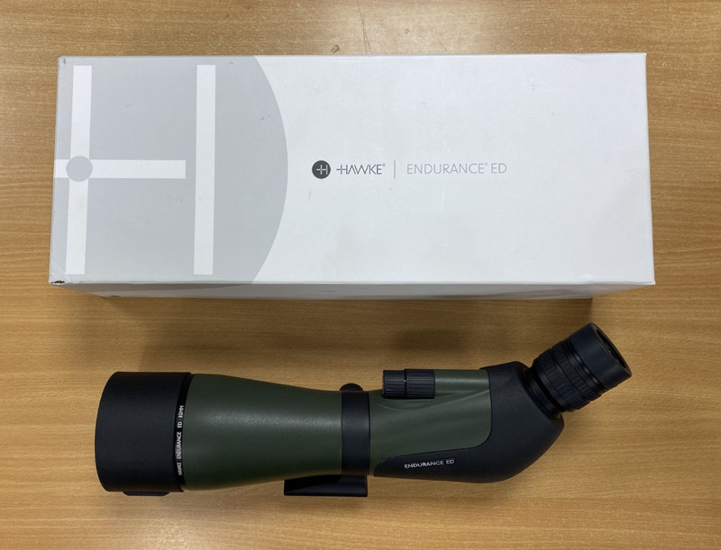 Hawke Endurance ED 20-60x85mm Spotting Scope - Fine Focus Issue - Boxed - Clean