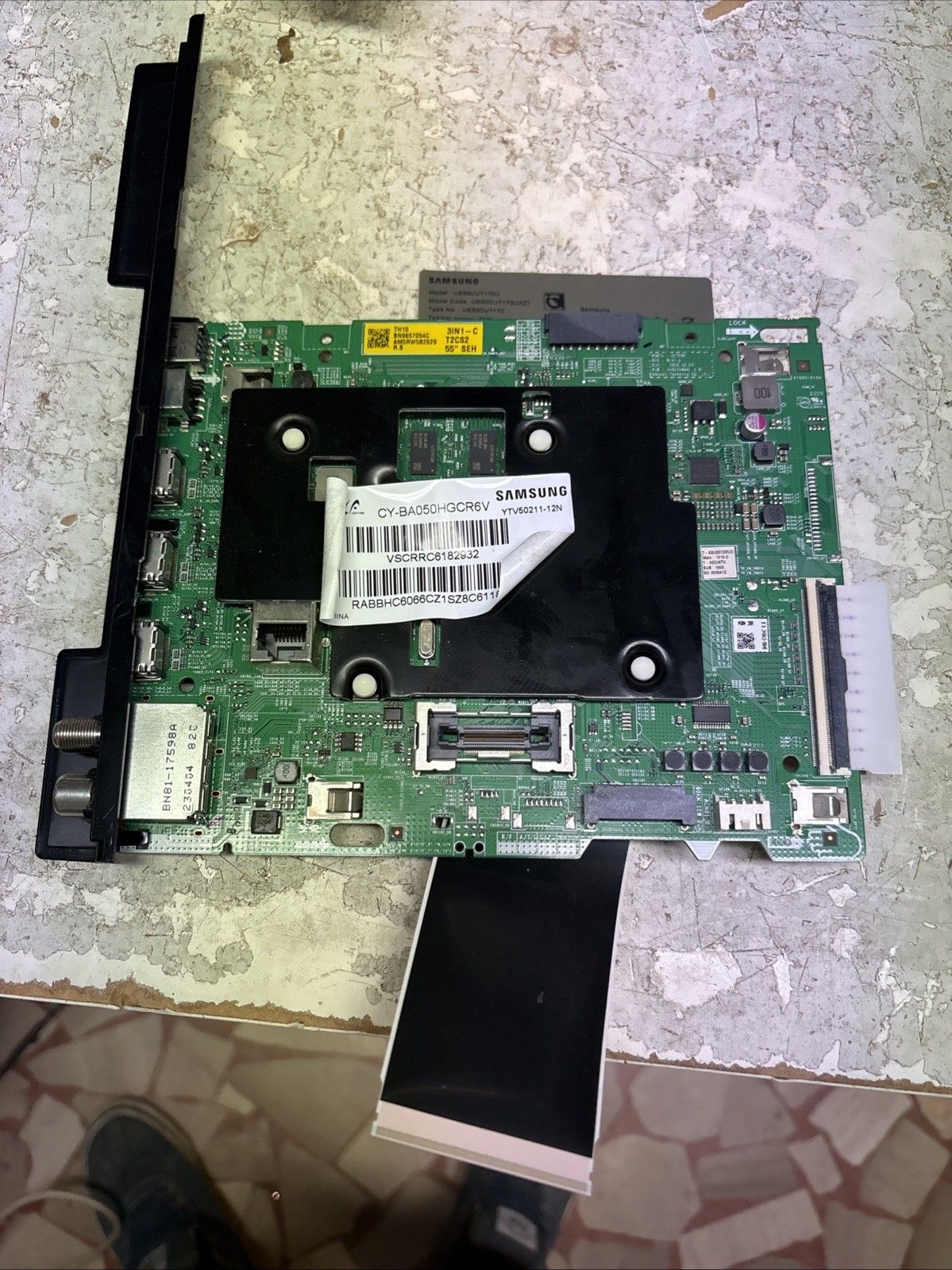 scheda madre  Bn96-57054c Samsung ue50cu7170u
