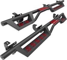 Running Boards Side Steps Crew Cab Compatible with 2007-2018 Jeep Wrangler JK JK