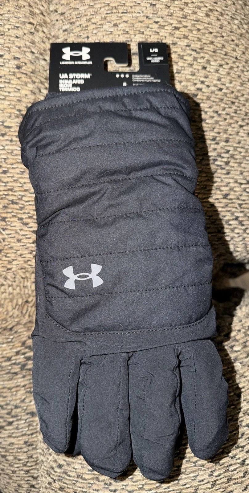 Under Armour Men's Storm Insulated Gloves Black - Size L
Opens in a new window or tab