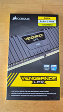 Corsair VENGEANCE LPX 16GB 2x8GB DDDR4 DRAM 3200MHz Memory Module Kit - Black