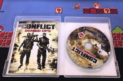 Conflict Denied Ops - Playstation 3 PS3 - PAL Deutsch - OVP - Anleitung