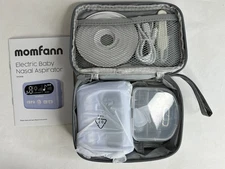 Momfann NASA608 Purple LED Display Electric Baby Nasal Aspirator W/ Carry Case