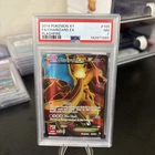 2014 POKEMON XY FLASHFIRE #100 FULL ART/CHARIZARD EX PSA 7