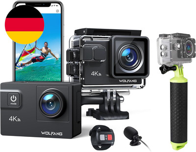 Action Cam GA300 4K60FPS & Schwimmender Griff Set