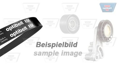 Keilrippenriemensatz Optibelt-RBK KIT OPTIBELT 6 PK 1050KT3 für VW PASSAT B6 3C2