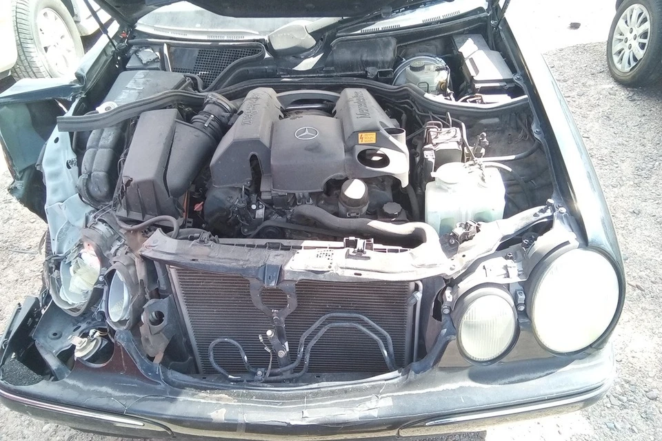 Mercedes-Benz Clase E 2002 motor de 3,2 L fabricante de equipos originales 128 k millas - LKQ434453781 Foto 3 de 4