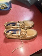 Sperry Leather boat shoes 7.5 sahara (honey