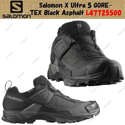 Salomon X Ultra 5 GORE-TEX Black Asphalt L47725500 Herren Gr.