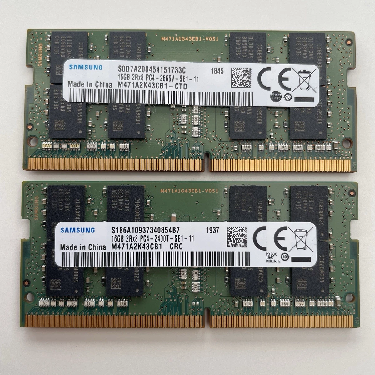 Samsung DDR4 SDRAM Memory (RAM) for sale | eBay UK