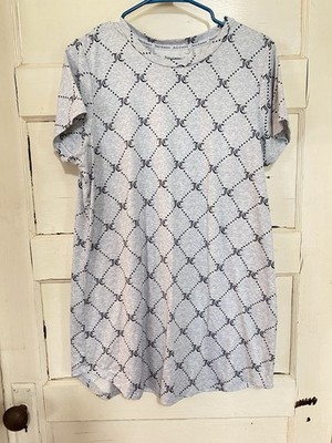 Juicy Couture Gray Logo Sleep-shirt Super Soft L