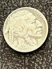 1930-1937 -S&P Buffalo Nickels, 9 Extra, Very Light Date To None At All.