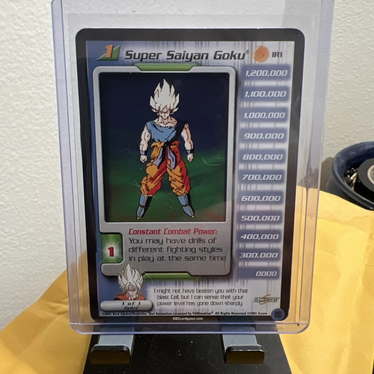 Dragon Ball Z TCG Ultra Rare Individual Collectible Card Game