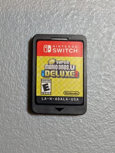 New Super Mario Bros U Deluxe (Nintendo Switch, 2019) Cartridge Only - Tested