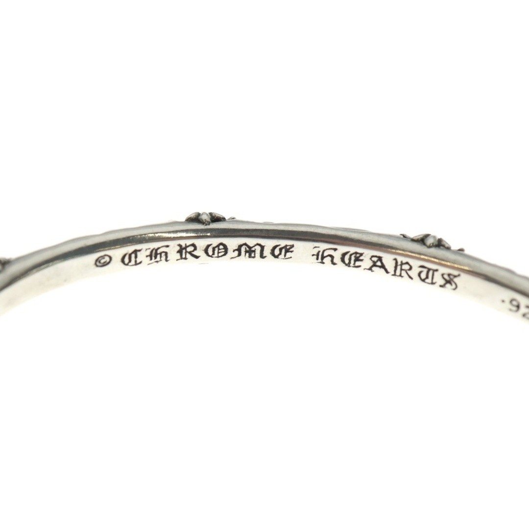 CHROME HEARTS BANGLE SBT Band Bracelet Silver BCA126 Used 60dac846dd9c9f299525b0 thumbnail 5