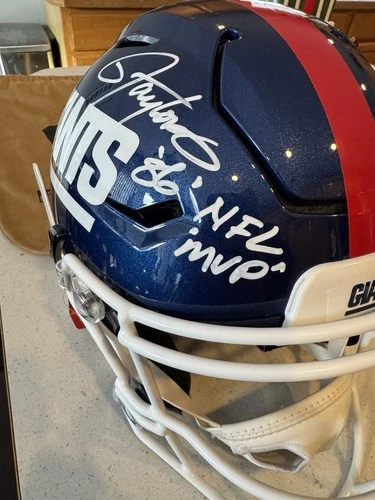 Lawrence Taylor "86 NFL MVP" Inscription-Speedflex Helmet Autographed Full Size