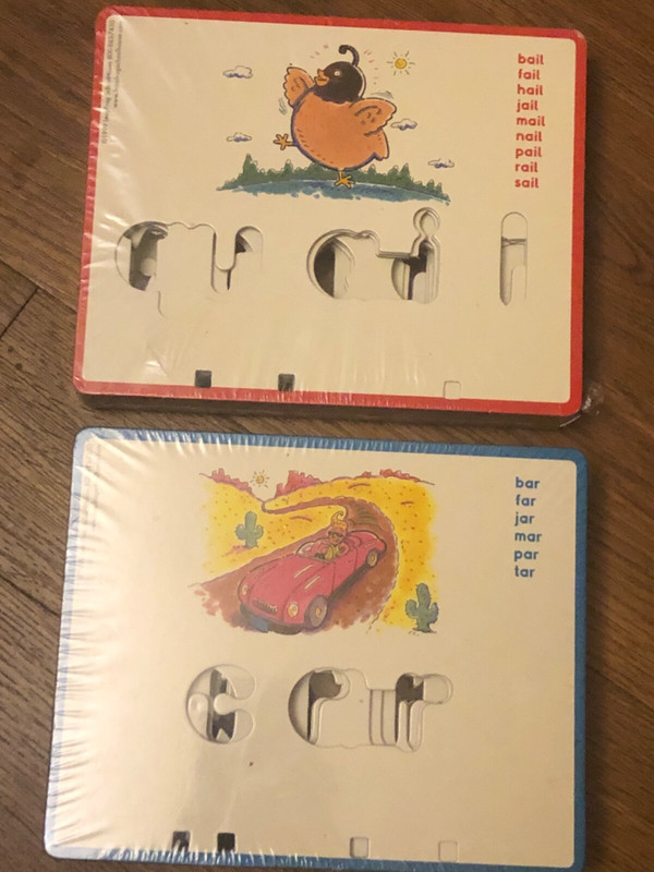 Leapfrog Schoolhouse Leap Cards 2 Packages 1999