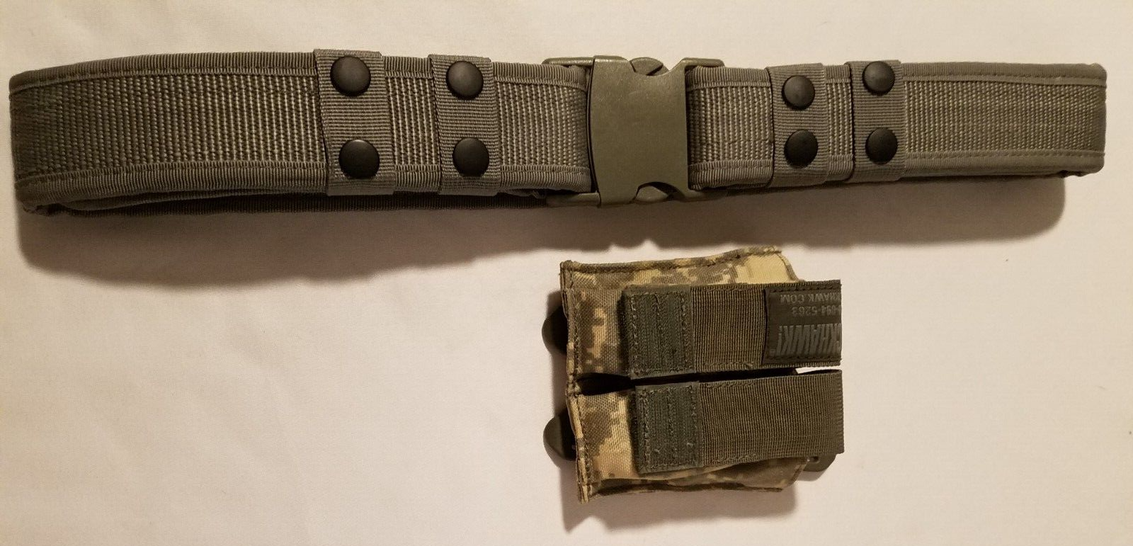 BLACKHAWK Double Mag Pouch. Duty Belt.-image