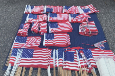 1000 Plus American Flags 12'' X 18'' Shipping or Pickup Weekends in Englishtown NJ