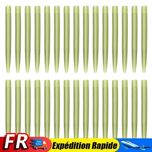 Manchons Anti-emmêlement pour pêche à la carpe, 30x, connexion de plate-forme d\