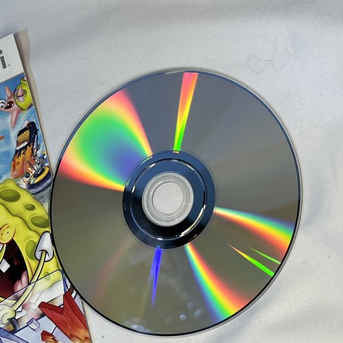 SpongeBob's Boating Bash - Nintendo Wii Disc Case & Manual 2010 Nickelodeon - Picture 4 of 6