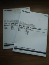 Cat Caterpillar 420E 430E Loader Backhoes Hydraulic System Schematics Oct 2008