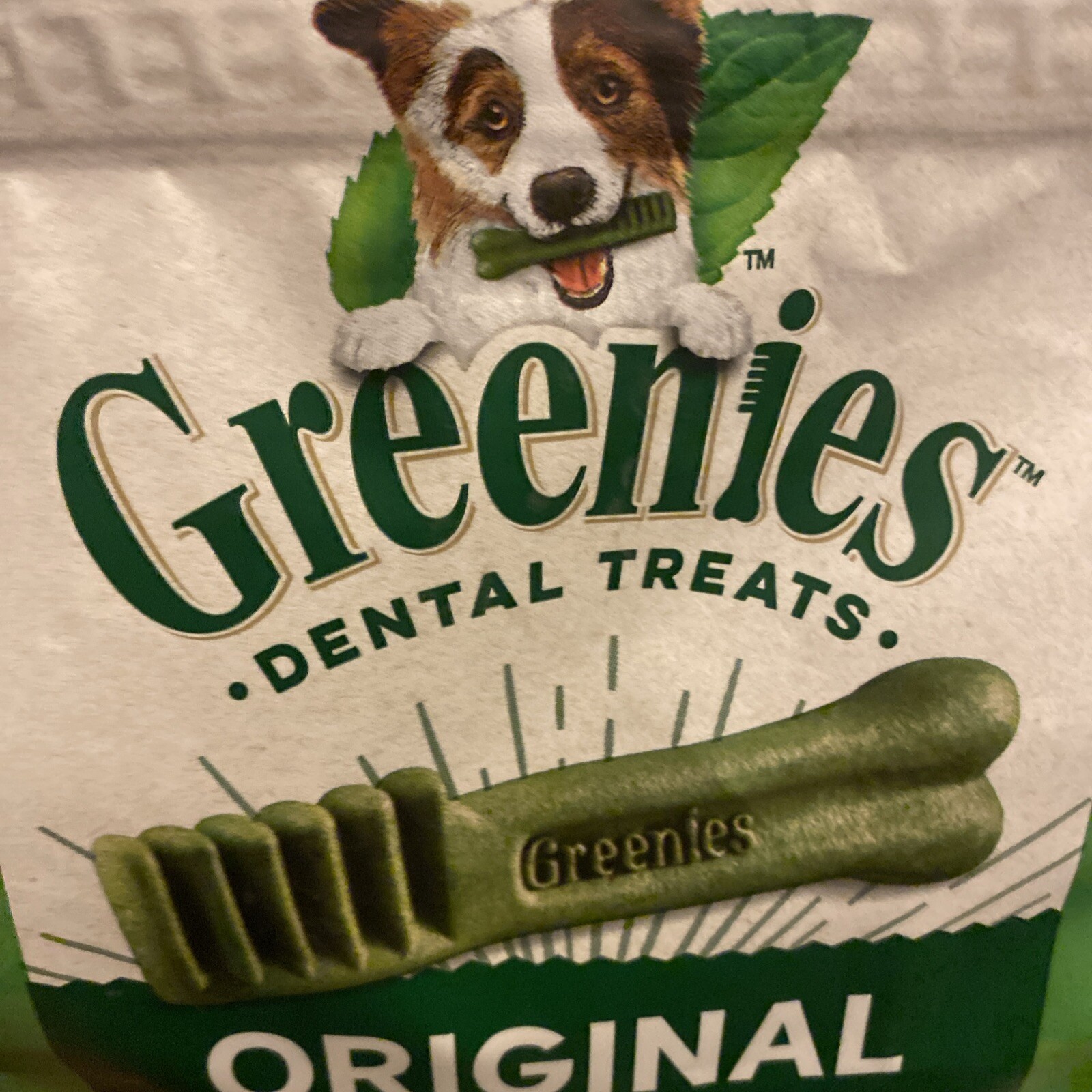 Greenies Original Teenie Natural Dental Care Dog Treats, 12 oz. Pack (43 Treats)