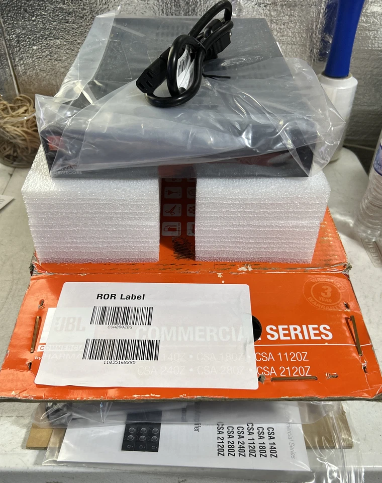JBL CSA 280Z 80W 2-channel 70/100V Power Amplifier New In Box - Image 3 of 3