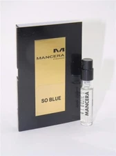 Mancera SO BLUE EDP Vial Sample 2ml 0.07oz New With Card