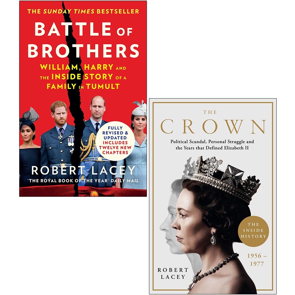 Robert Lacey Unisex 2 Books Collection Set [Battle Of Brothers, The Crown] - Image 2