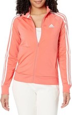 adidas Primegreen Essentials Warm-Up 3-Stripes Track Jacket Women's