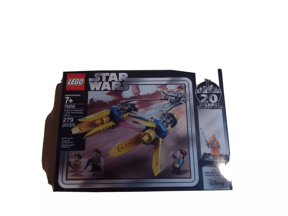 LEGO Star Wars Anakin s Podracer 20th Anniversary Ed 75258 NEW sealed box