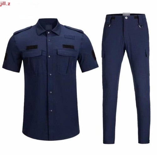 Summer Quick-drying Suits Men Security instructor training uniform Elastic sets - Picture 18 of 20