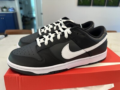 Nike Dunk Low Black White Off Noir Reverse Panda DJ6188-002 Size