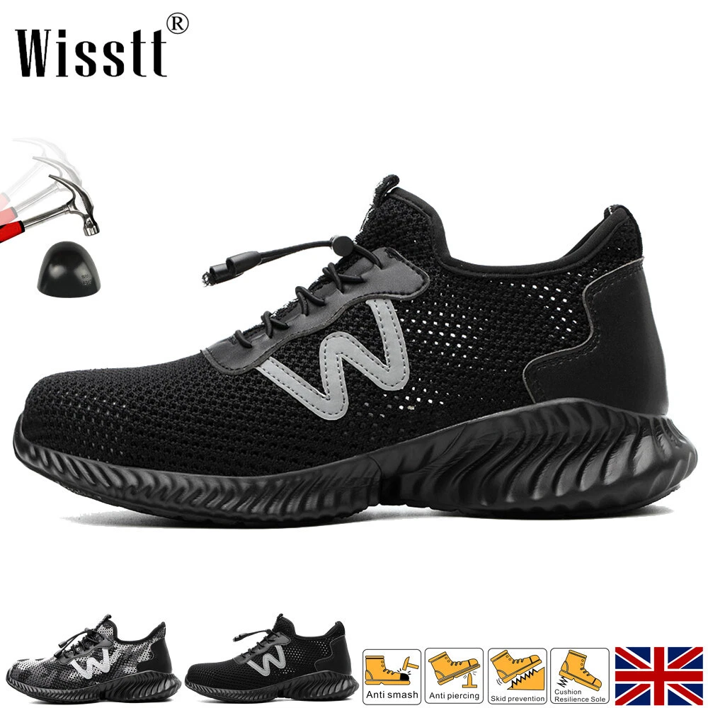 Mesh composite toe shoes sale
