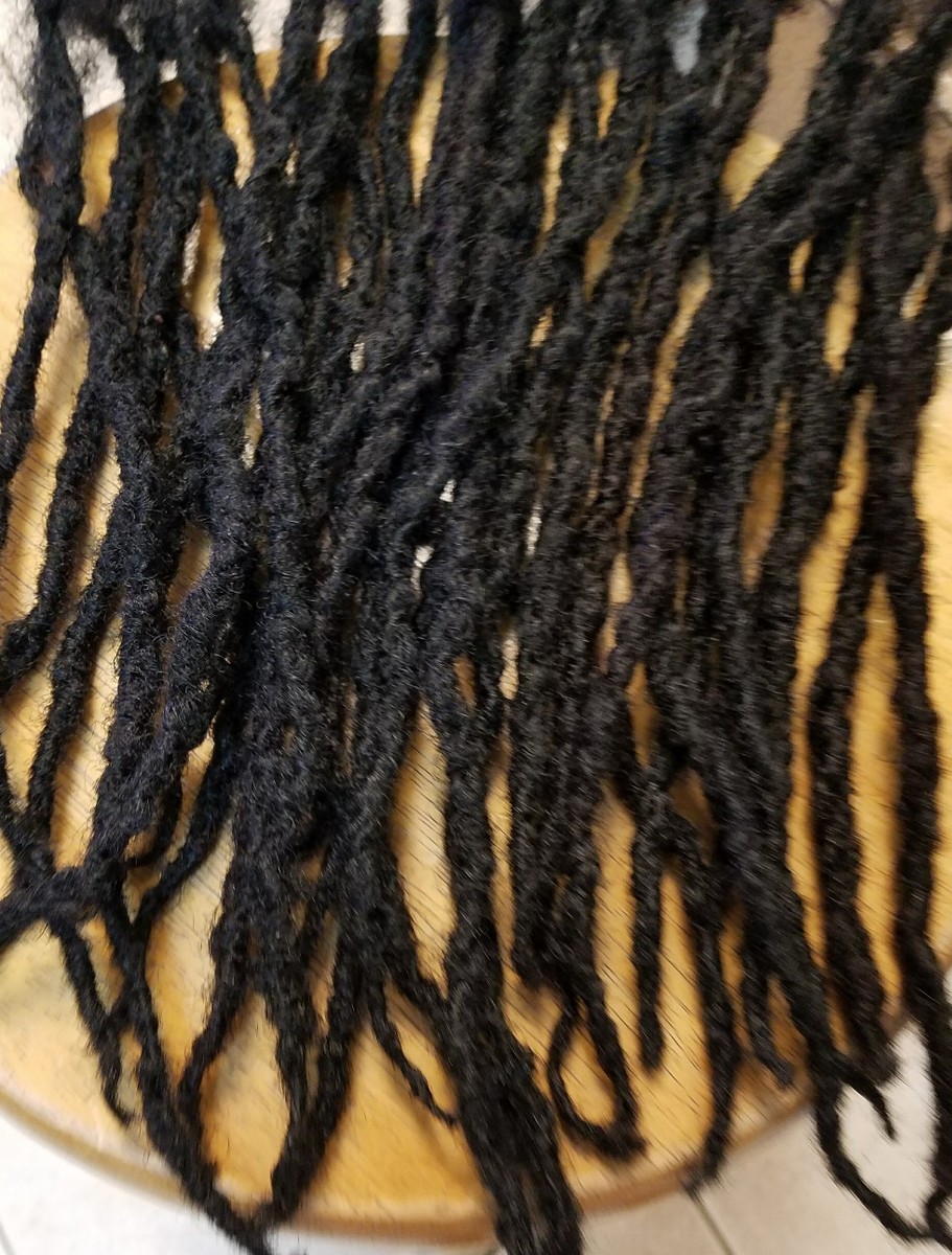 100% Human Hair Dreadlock Extensions 100 Locks Per