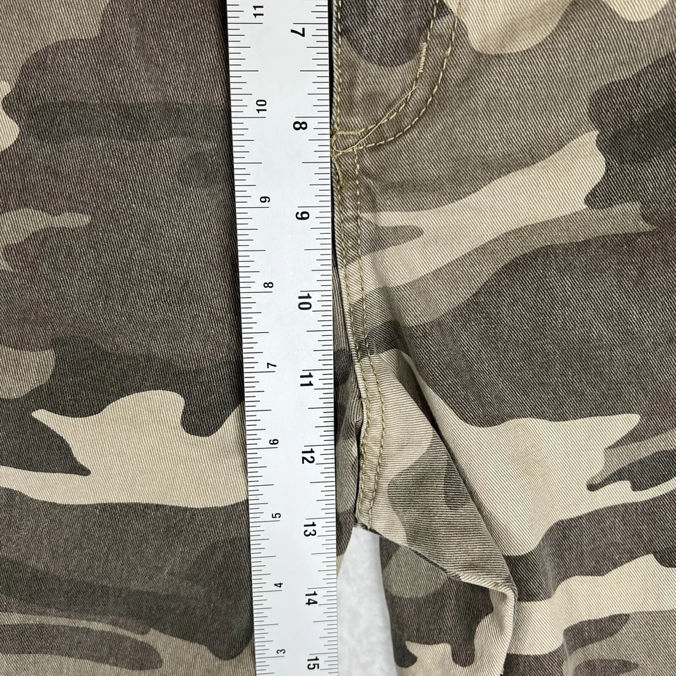 Pantalones Cortos No Boundaries Para Hombre 42 Marrón Camuflaje Denim Exterior Informal 10 Entrepiernas Algodón Foto 4 de 4