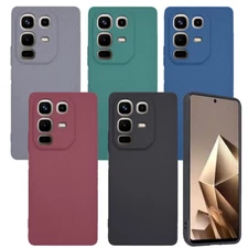 For Infinix Note50 Note50Pro 4G Rock Sand Matte Rubber Gel Skin case back cover