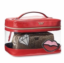 Victoria  s Secret Patch Weekender Train Case