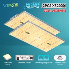 VIPARSPECTRA XS 1000 1500 2000 4000 LED Grow Lights Full Spectrum Indoor Veg IR