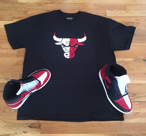 CHICAGO BULLS CUSTOM JORDAN 1 ONE BRED 