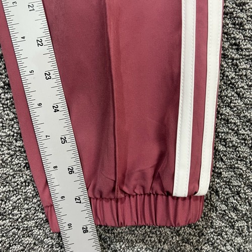Adidas Girls Joggers Size XL (16) Red Elastic Waist Woven Activewear Gym School - Picture 9 of 17