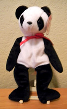 TY BEANIE BABY BABIES FORTUNE PANDA BEAR NEW WITH TAGS RETIRED