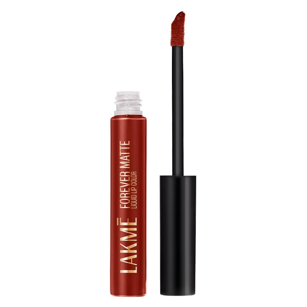 lakme forever matte red cherry